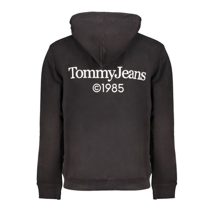 Sweat à capuche Tommy Hilfiger en coton noir pour homme