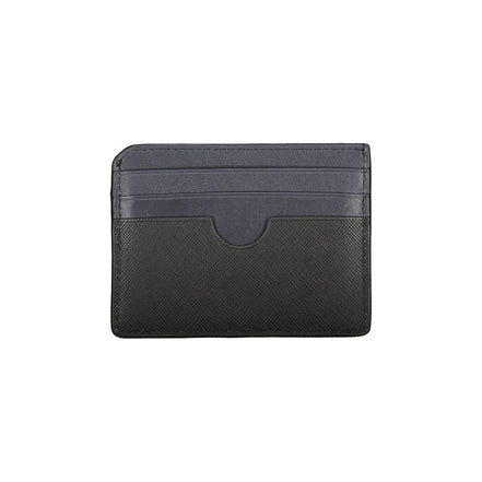 Portefeuille homme en cuir noir Tommy Hilfiger