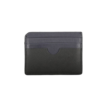Portafoglio da uomo Tommy Hilfiger in pelle nera