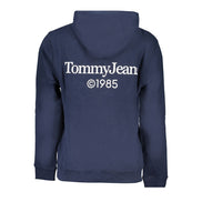 Felpa da uomo Tommy Hilfiger in cotone blu