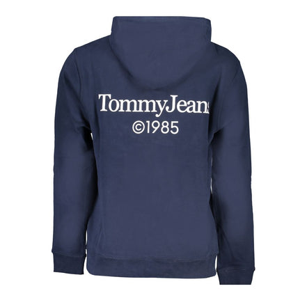Felpa da uomo Tommy Hilfiger in cotone blu