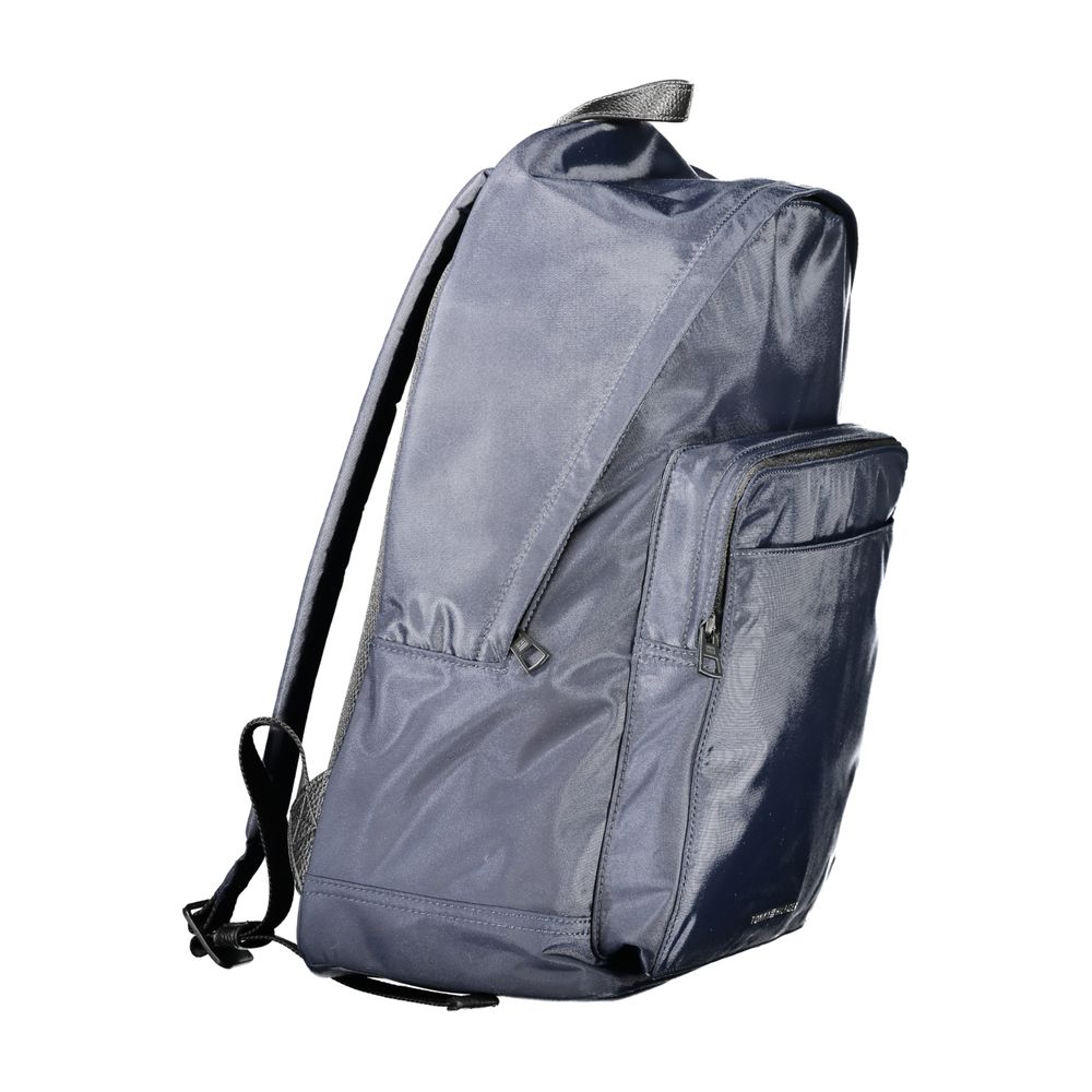 Sac à dos homme en polyester bleu Tommy Hilfiger