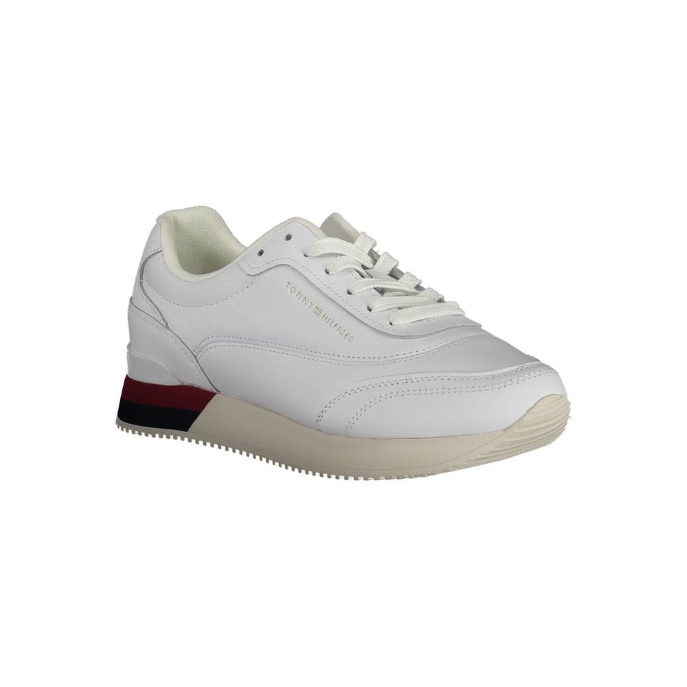 Baskets Tommy Hilfiger en cuir blanc pour femme