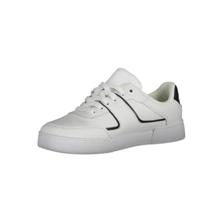 Sneakers da donna Tommy Hilfiger in pelle bianca