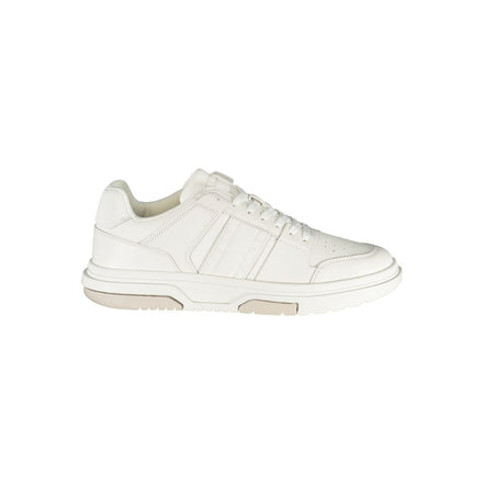 Baskets basses homme Tommy Hilfiger en polyuréthane blanc