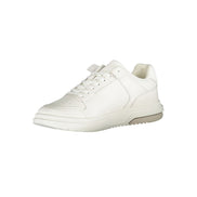 Baskets basses homme Tommy Hilfiger en polyuréthane blanc