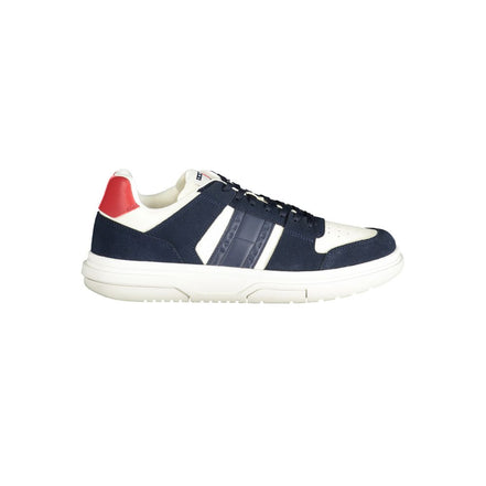 Tommy Hilfiger Blue Leather Sneaker