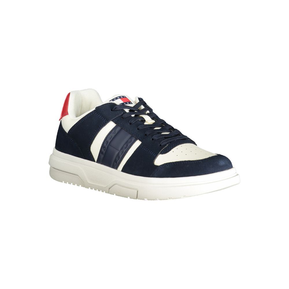 Tommy Hilfiger Blue Leather Sneaker