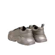 Chaussures baskets homme Dolce & Gabbana Silver DAYMASTER en cuir