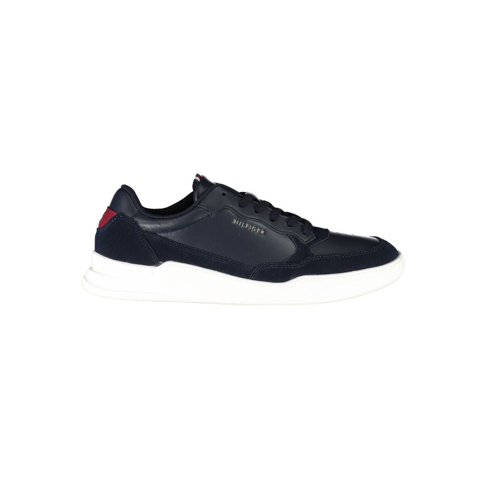 Tommy Hilfiger Blue Leather Sneaker
