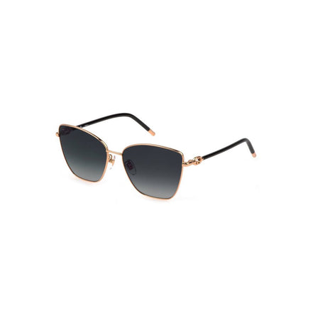 Lunettes de soleil Furla en métal doré pour femme