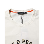 T-shirt girocollo in cotone da uomo Dolce & Gabbana 