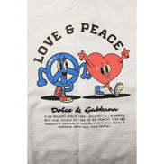 T-shirt girocollo in cotone da uomo Dolce & Gabbana 