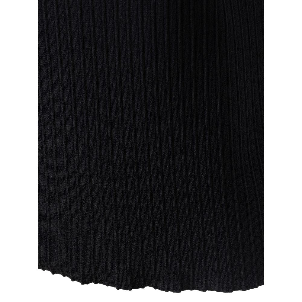 T-shirt di seta nera Tom Ford