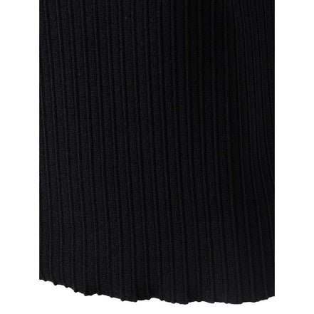 T-shirt di seta nera Tom Ford