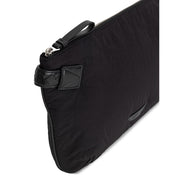 Pochette Bottega Veneta en nylon noir