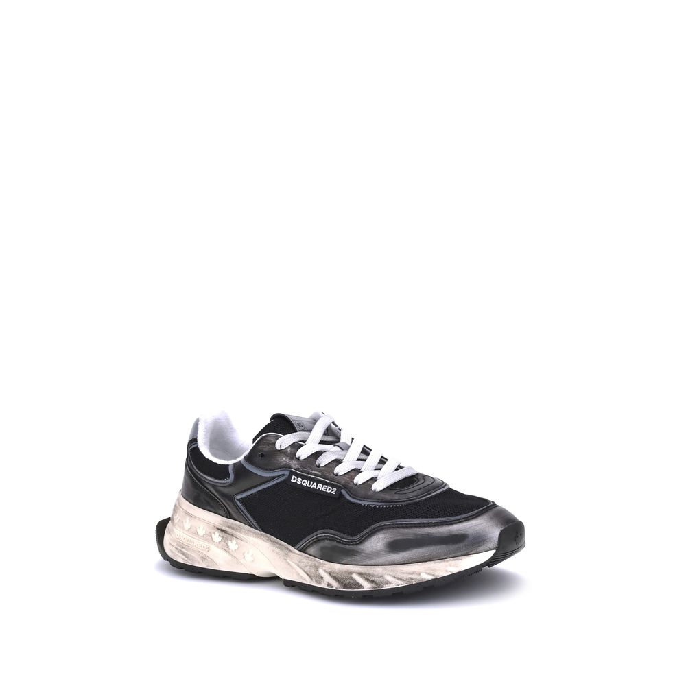 Dsquared² Black Athletic Sneakers