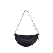 Chloé Black Calf Leather Shoulder Bag - Icons