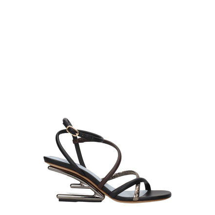 Sandali Fendi in pelle multicolore
