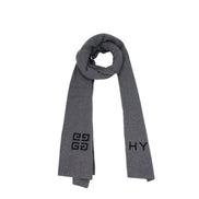 Écharpe en laine grise Givenchy