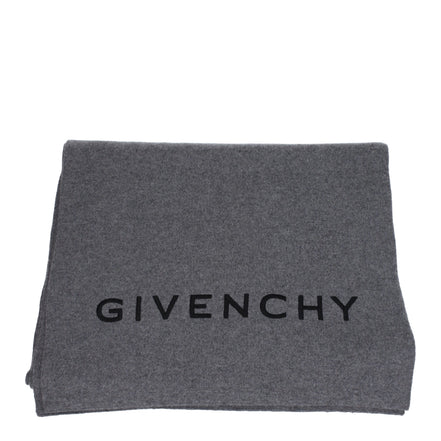 Écharpe en laine grise Givenchy