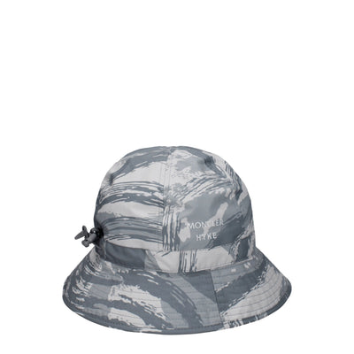Moncler Grey Polyester Bucket Hat