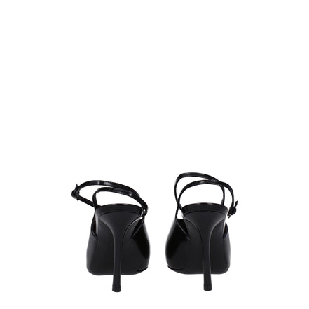 Givenchy Black Leather High Heel Pumps