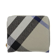 Portafoglio Burberry in tessuto beige