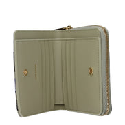 Portafoglio Burberry in tessuto beige