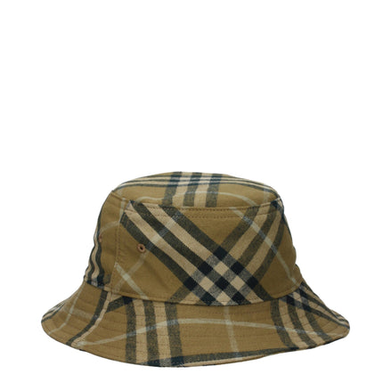 Burberry Green Cotton Bucket Hat