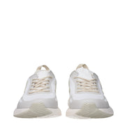 Veja White Fabric Athletic Sneakers