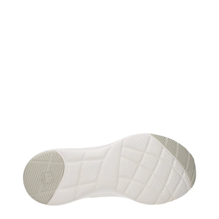 Veja White Fabric Athletic Sneakers
