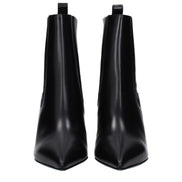 Bottines Valentino Garavani en cuir noir