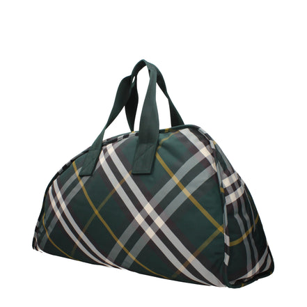 Burberry Bagage et Accessoires de Voyage en Tissu Vert