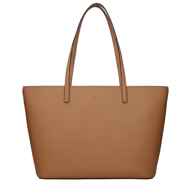 Tory Burch Brown Leather Shoulder Bag