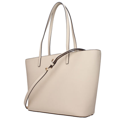 Tory Burch Beige Leather Shoulder Bag