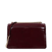 Tory Burch Red Leather Crossbody Bag