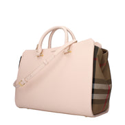 Borsa a mano Burberry in pelle rosa