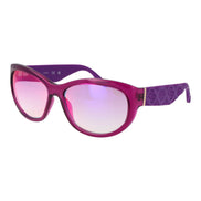 Occhiali da sole Guess in plastica viola