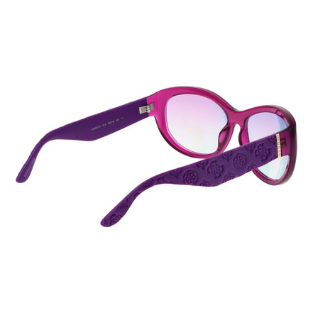 Occhiali da sole Guess in plastica viola
