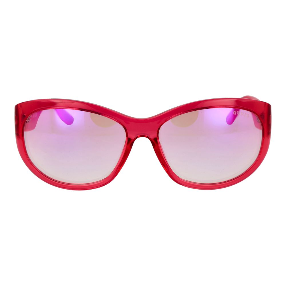 Lunettes de soleil Guess en acier inoxydable rose