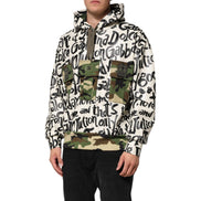 Sweat-shirt à capuche DGMania multicolore Dolce & Gabbana