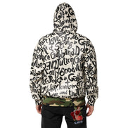 Sweat-shirt à capuche DGMania multicolore Dolce & Gabbana