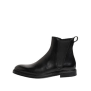 Dolce & Gabbana Black Chelsea Mid Calf Boots