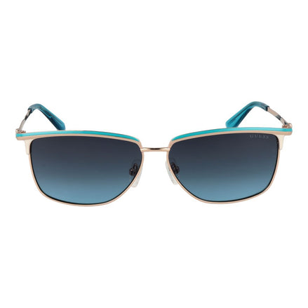 Lunettes de soleil Guess en métal doré