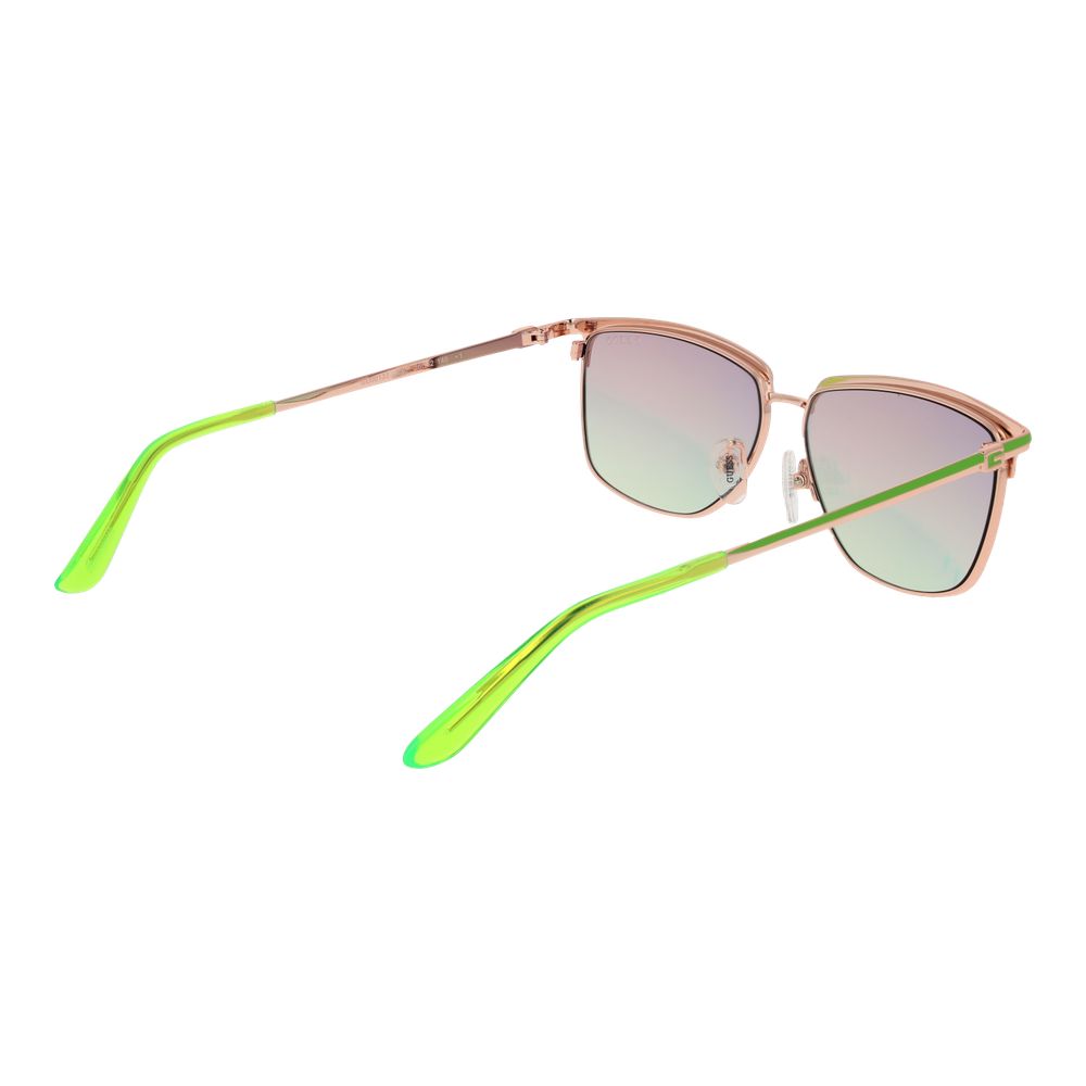 Occhiali da sole in metallo Guess bicolore