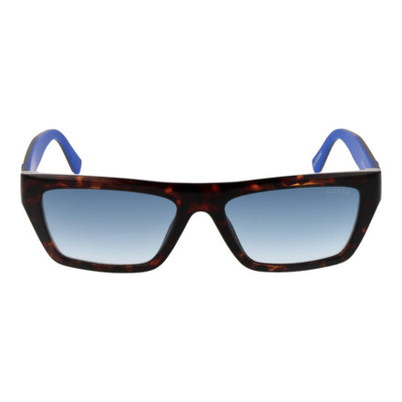 Occhiali da sole Guess in plastica marrone
