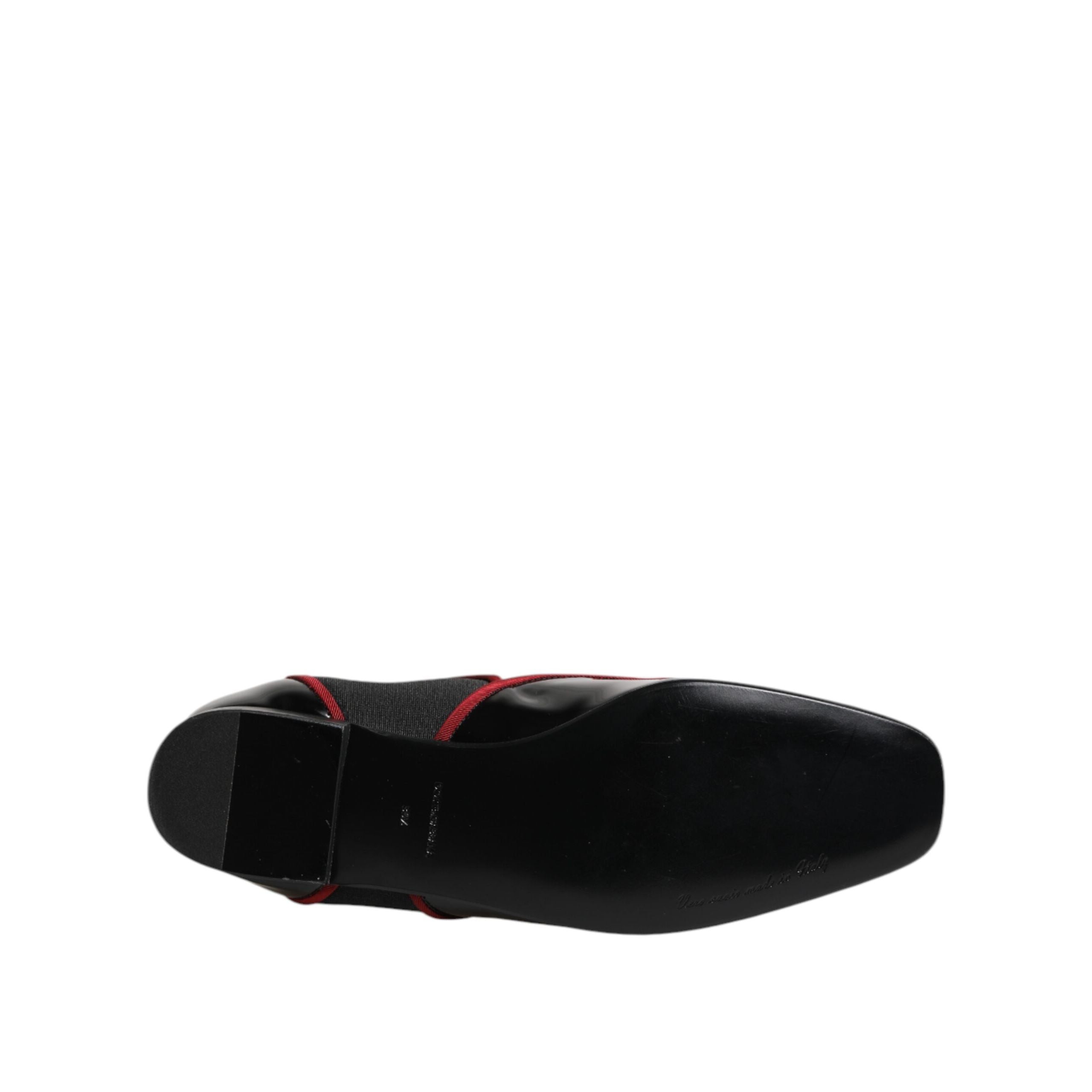 Dolce & Gabbana Black Jackie Buttoned Chelsea Boots