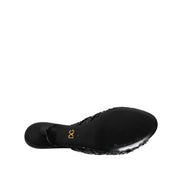 Dolce & Gabbana Sandali con Tacchi e Fascette in Pelle Nera