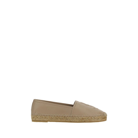 Espadrillas Saint Laurent Beige in agnello Ovis Aries